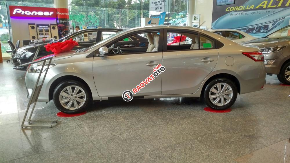 Bán Toyota Vios 1.5E MT 2018 - Ưu đãi bảo hiểm, phụ kiện - 145 triệu lấy xe - Liên hệ 0902336659-3