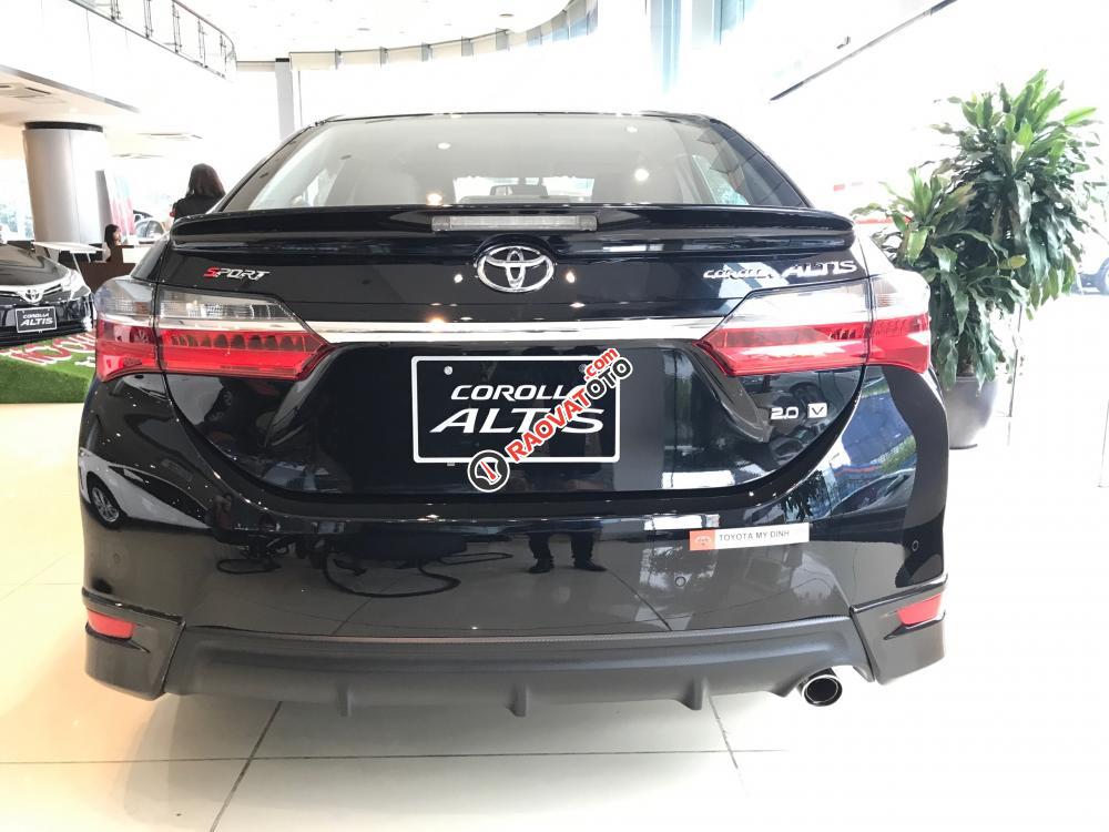 Bán Toyota Corolla Altis 2.0V CVT Sport đời 2018, Khuyến mãi tiền mặt và phụ kiện bảo hiểm, Km cực lớn-2