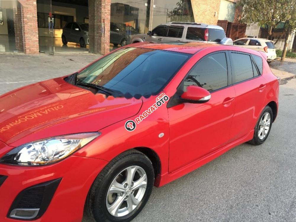 Cần bán lại xe Mazda 3 đời 2010, màu đỏ, nhập khẩu nguyên chiếc, giá 435tr-1