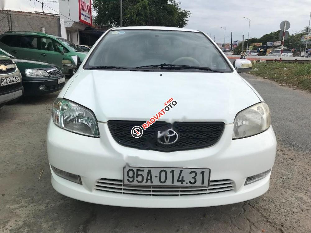 Cần bán Toyota Vios G năm 2004, màu trắng-1