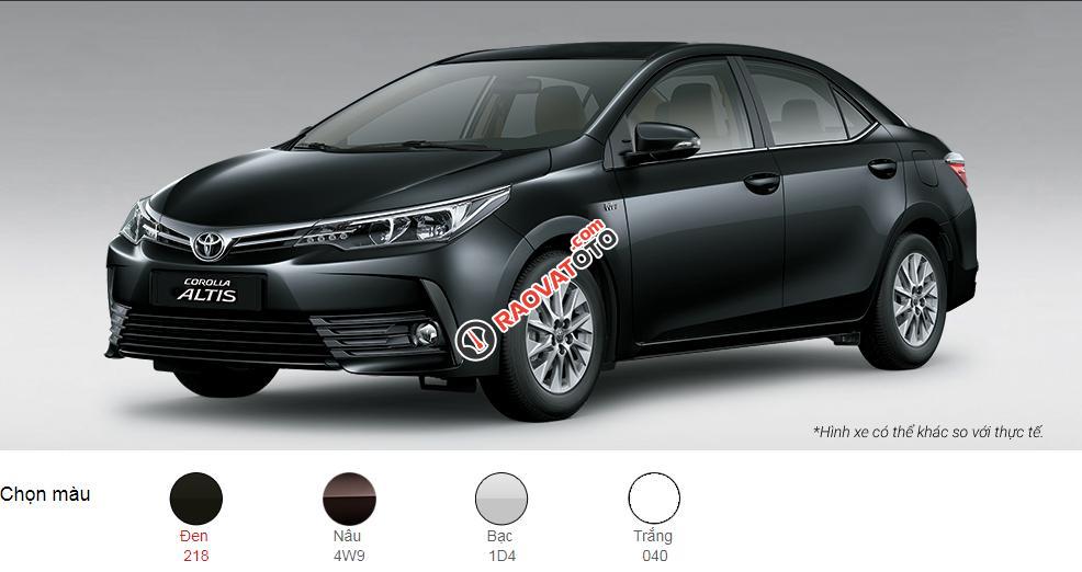 Toyota Altis 1.8G CVT, màu nâu - Xe giao ngay, hỗ trợ lấy xe trả góp - Đại lý Toyota Mỹ Đình/ hotline: 0973.306.136-5