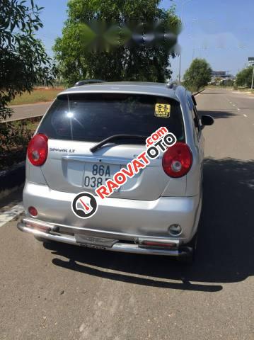 Bán Chevrolet Spark 2009, màu bạc, giá tốt-3
