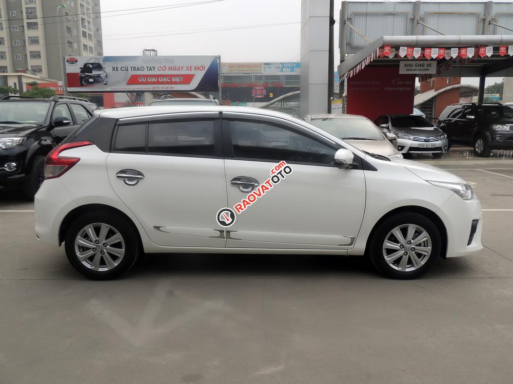 Cần bán Toyota Yaris G đời 2014, màu trắng, xe nhập-1