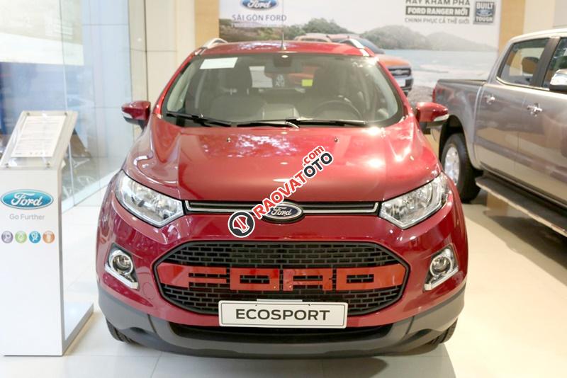 Xe Ford Ecosport 1.5L Titanium, MT tặng DVD, bảo hiểm, bệ bước vay 90% lãi cố định 0.5%/tháng-0