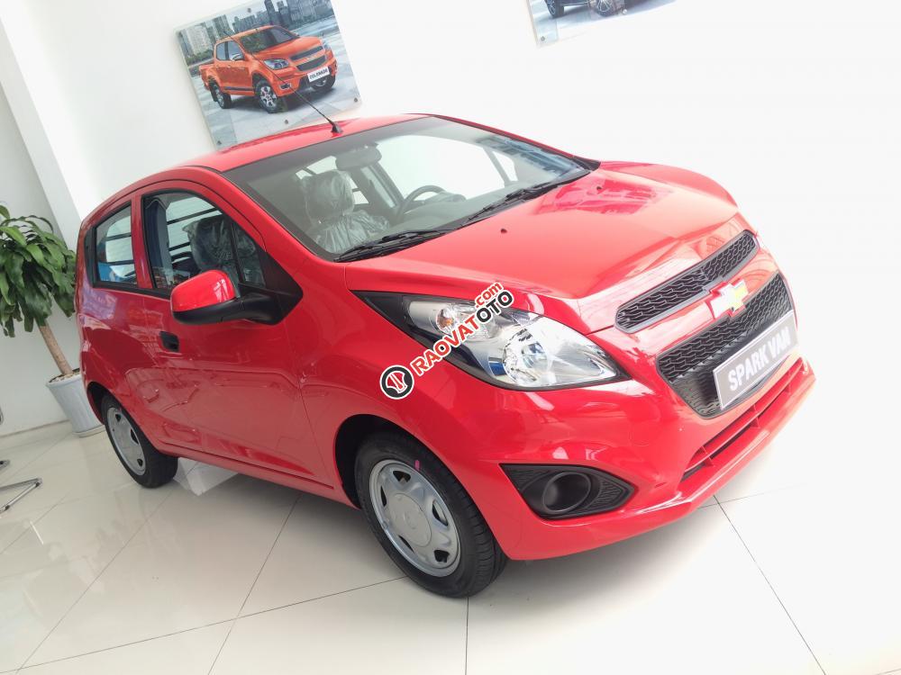 Chevrolet Spark Duo (Van 2 chỗ) - trả góp, lăn bánh ngay chỉ với 20% giá xe - 0907 285 468 Chevrolet Cần Thơ-0