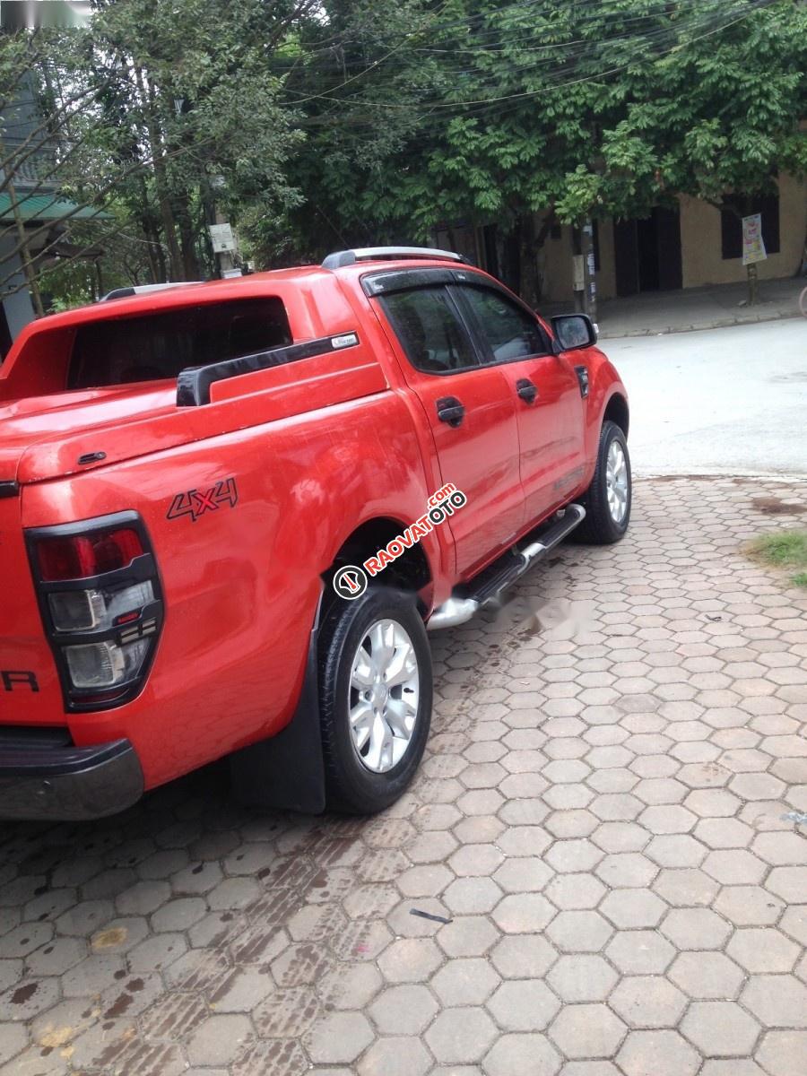 Cần bán gấp Ford Ranger 3.2 Wildtrak đời 2014, màu đỏ, nhập khẩu nguyên chiếc-5