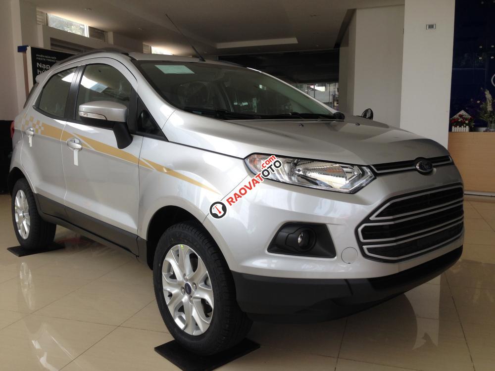 Cần bán Ford EcoSport 1.5L Trend mới tại Hòa Bình, màu bạc, giá thương lượng-1