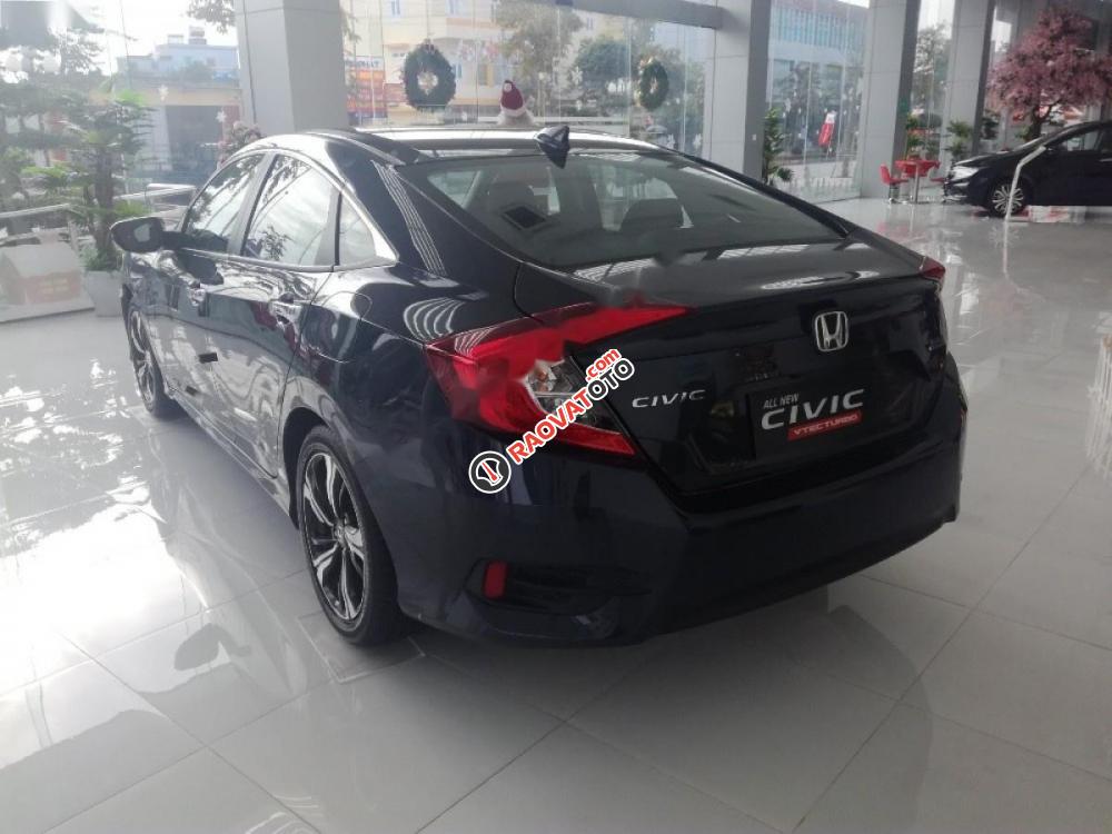 Bán Honda Civic 1.5L Vtec Turbo đời 2017, màu xanh lam, xe nhập, 898tr-3