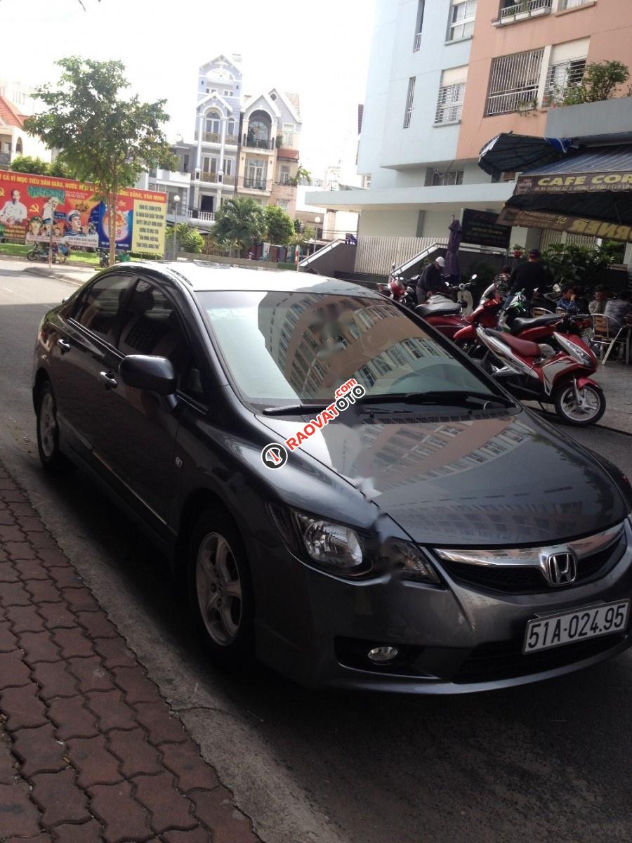 Cần bán Honda Civic 1.8AT đời 2010, màu xám, 395 triệu-1