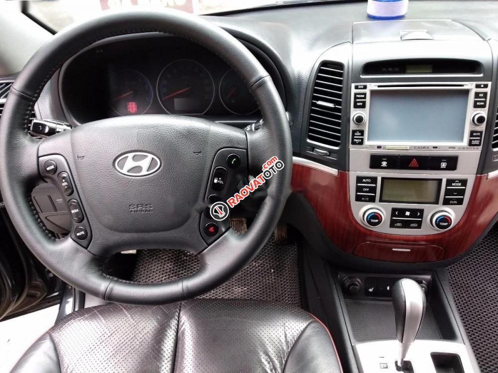 Cần bán gấp Hyundai Santa Fe MLX năm 2008, màu đen, xe nhập chính chủ-6