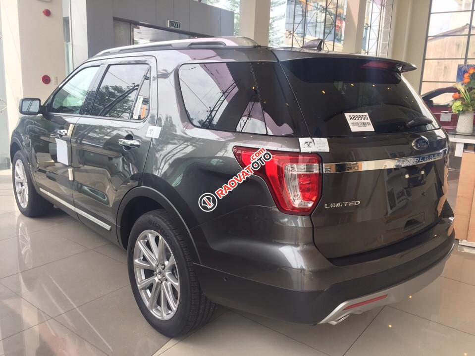 Bán Ford Explorer 2.3 Ecoboost mầu xám, giao ngay-3