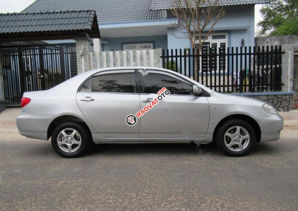 Cần bán lại xe Toyota Corolla altis đời 2003, màu bạc còn mới, 223tr-1