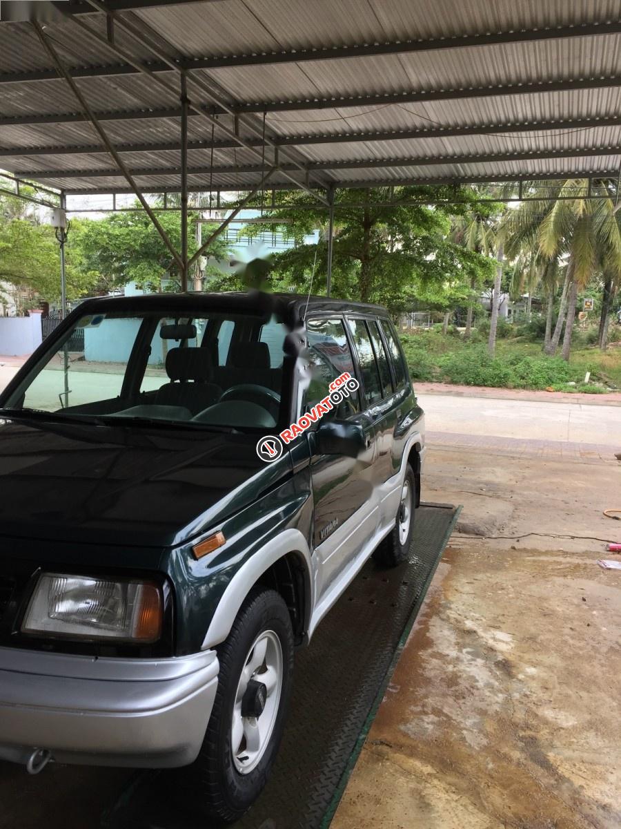 Bán Suzuki Vitara JLX sản xuất 2005, màu xanh lam-2