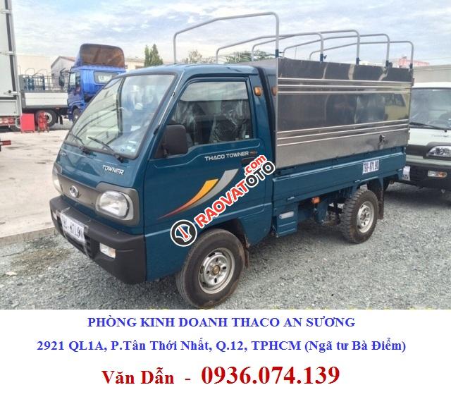 Bán xe tải nhỏ Thaco 900kg máy Suzuki giá tốt tại TPHCM - Hỗ trợ ra số và trả góp lãi suất thấp, liên hệ: 0936074139-1