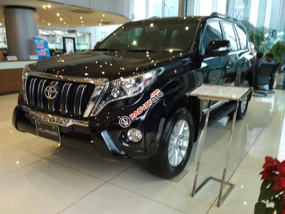 Toyota Land Cruiser Prado bạc 2017 - Cập nhật lô xe tháng 4 chào hè 2017 - Đại Lý Toyota Mỹ Đình/ hotline: 0973.306.136-23