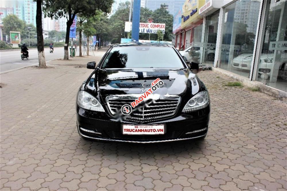 Cần bán lại xe Mercedes S500L đời 2010, màu đen, xe nhập-0