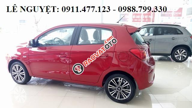 Bán xe Mitsubishi Mirage năm 2017, màu đỏ, nhập khẩu chính hãng-2