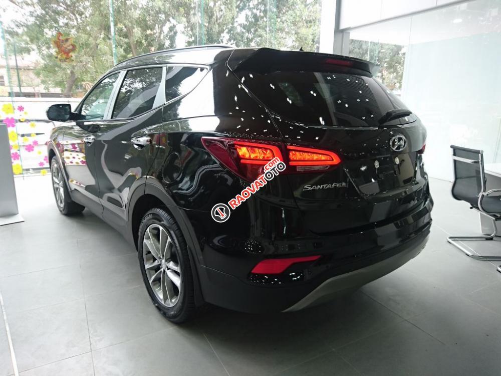 Hyundai Santa Fe máy xăng SX 2018 màu đen các phiên bản giao ngay, nhiều ưu đãi, khuyến mãi lớn-8