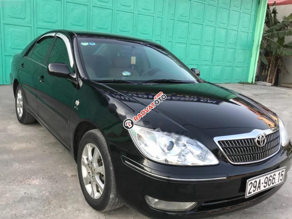 Bán ô tô Toyota Camry 2.4G đời 2005, màu đen-0