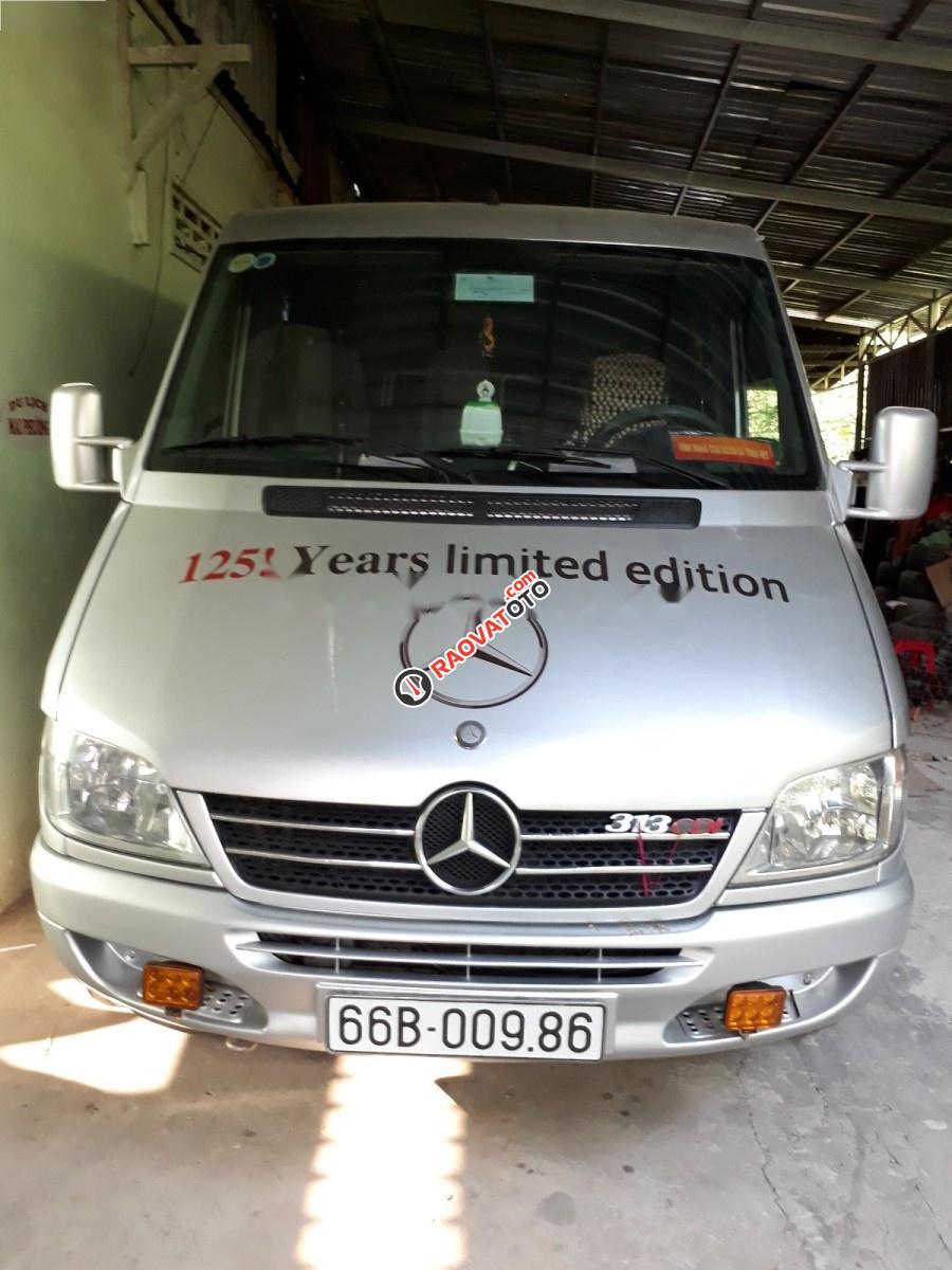 Bán xe Mercedes Sprinter 313 CDI 2.2L đời 2007, màu bạc xe gia đình-1