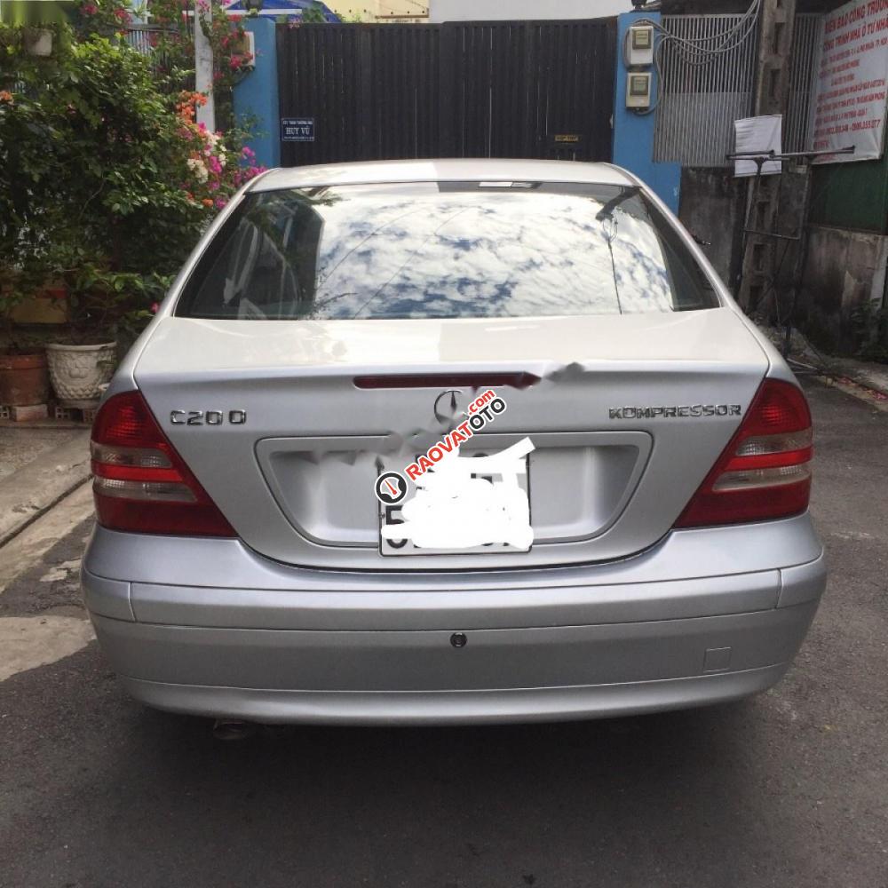 Bán Mercedes C180 Kompressor đời 2004, màu bạc chính chủ, giá chỉ 240 triệu-5