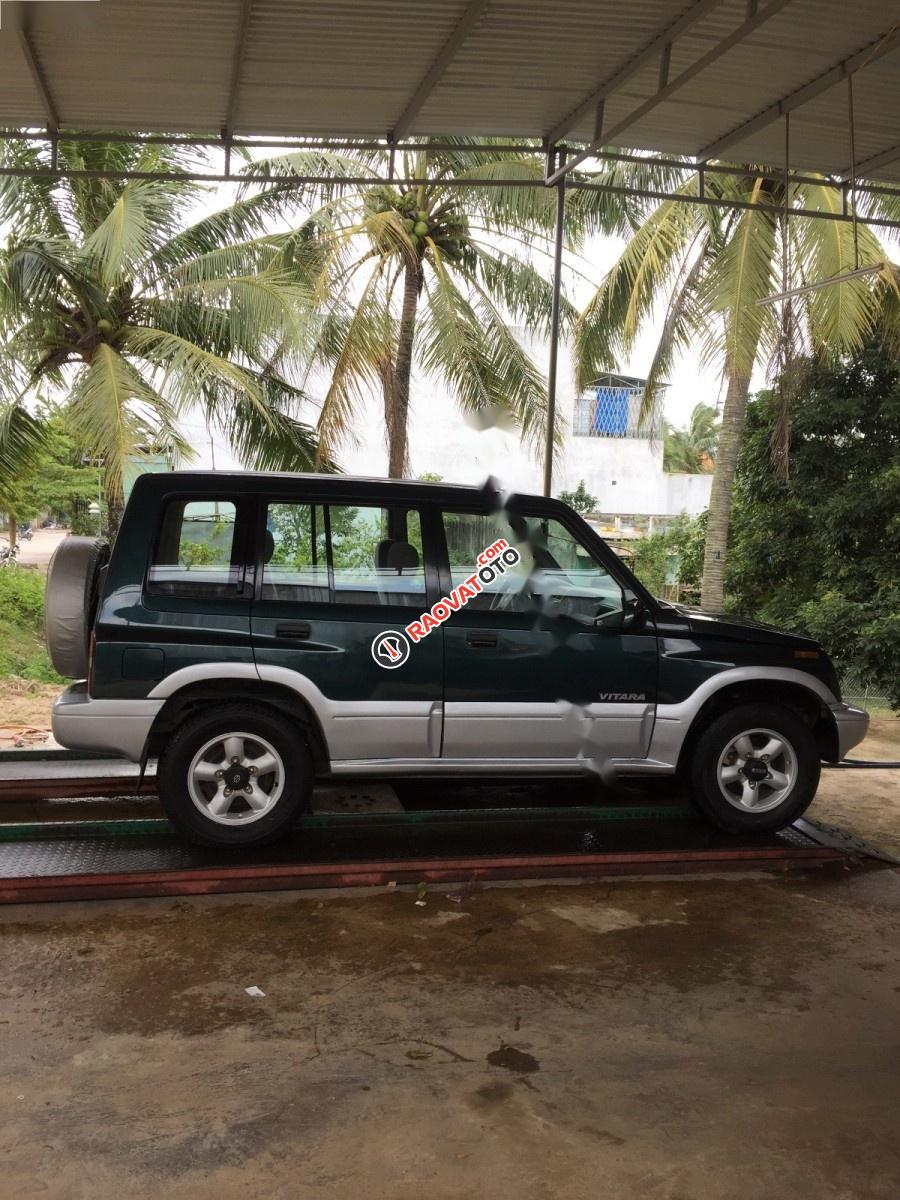 Bán Suzuki Vitara JLX sản xuất 2005, màu xanh lam-4