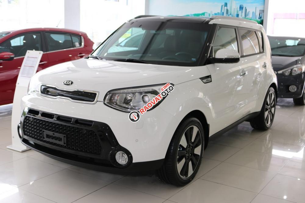 Bán Kia Soul năm 2015, màu trắng-1