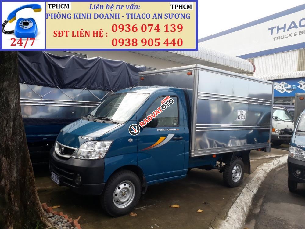 Xe tải Thaco Towner 990 mới, tải trọng hàng 990kg, giá rẻ tư vấn tận nhà tại TPHCM-5