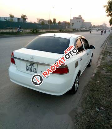 Bán Daewoo Gentra MT đời 2008, màu trắng-1