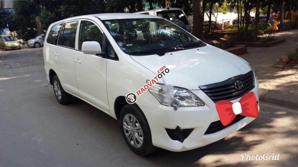 Bán ô tô Toyota Innova đời 2015, màu trắng-6