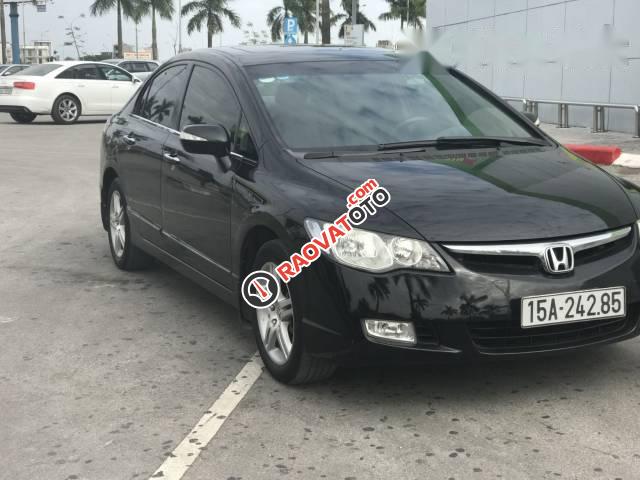 Bán Honda Civic sản xuất 2006, màu đen số tự động-1