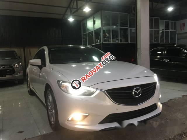 Bán xe Mazda 6 2.0 đời 2016, màu trắng, giá chỉ 815 triệu-1