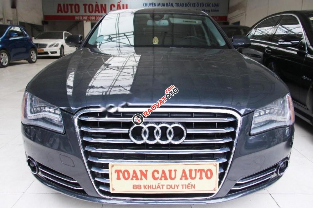 Bán Audi A8 4.2 Quattro sản xuất 2010, màu đen, nhập khẩu nguyên chiếc-0