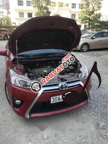 Chính chủ bán ô tô Toyota Yaris đời 2014, màu đỏ-2