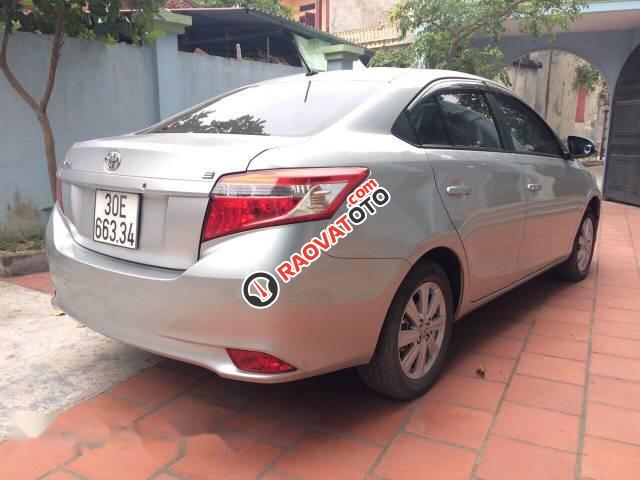 Chính chủ bán xe Toyota Vios 2016, màu bạc-5