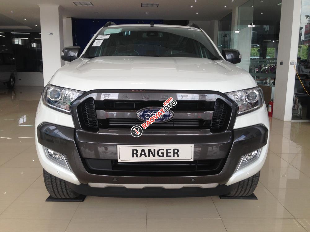 Bán xe Ford Ranger 3.2L Wildtrak 4x4 AT tại Vĩnh Phúc, màu trắng, nhập khẩu giá cạnh tranh-0