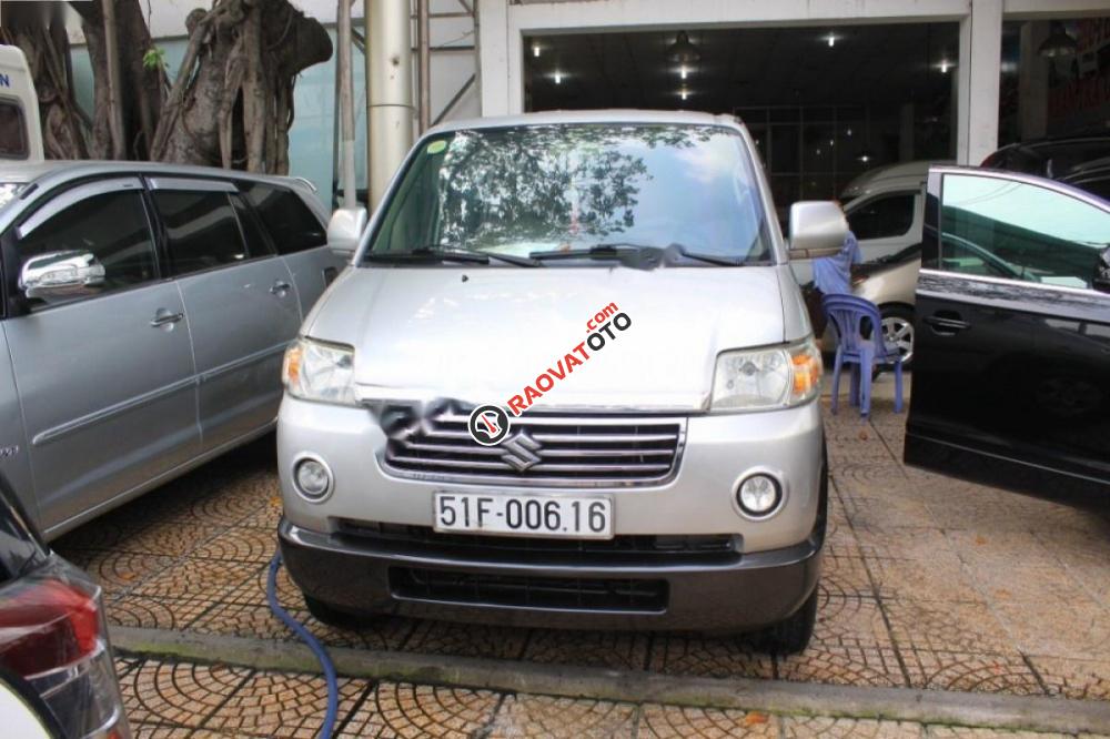 Cần bán gấp Suzuki APV GLX 2006, màu bạc, số tự động, giá tốt-1