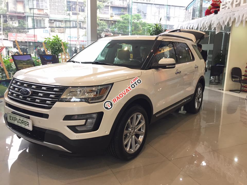 Ford Explorer Limited 2.3L Ecoboost 6AT 4WD 2017 đủ màu giao ngay, hỗ trợ trả góp NH 80%-5