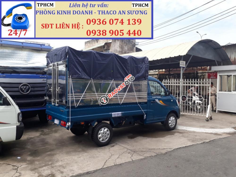 Giá bán xe tải Towner Trường Hải, tải trọng 990kg, đời 2017, có máy lạnh Cabin - Hỗ trợ trả góp - LH 0936 074 139-2