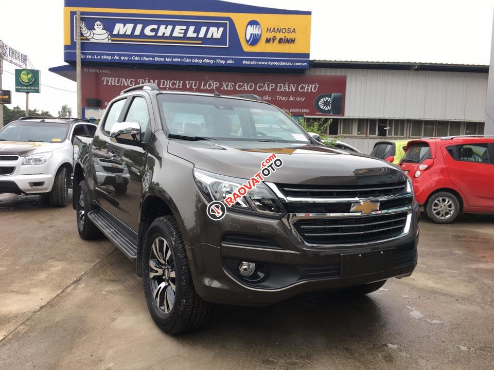 Chevrolet Colorado 2.8 AT, ưu đãi 30 triệu, trả góp: 150 triệu lăn bánh, bảo hành 3 năm toàn quốc, 0907148849-0