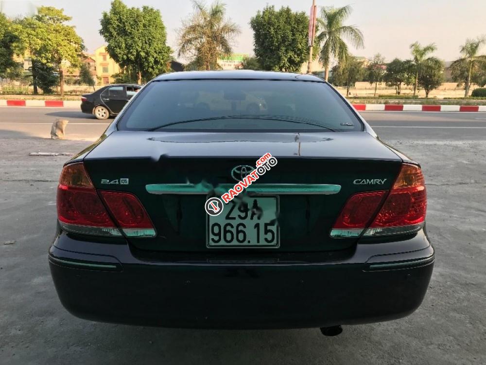 Bán ô tô Toyota Camry 2.4G đời 2005, màu đen-9