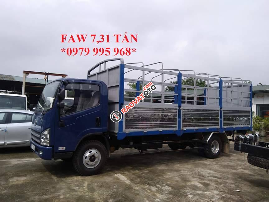 Bán xe tải Faw 7.31 tấn thùng dài 6.25M, cabin Isuzu, máy khỏe. L/H 0979 995 968-0