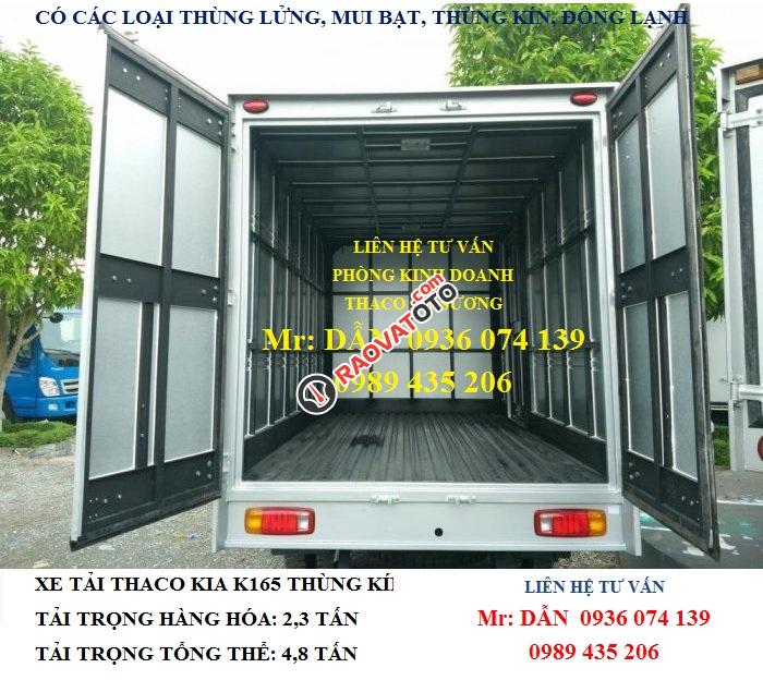 Bán Kia K165 thùng kín 2,3 tấn đi vào thành phố - Xe tải Trường Hải. LH 0936 074 139-2