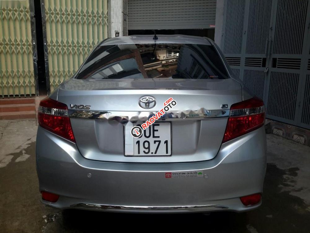 Cần bán Toyota Vios sản xuất 2014, màu bạc chính chủ, giá chỉ 520 triệu-3