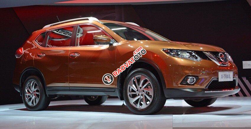 Bán xe Nissan X Trail 2018, màu vàng đồng, xe mới 100% giá cả tốt nhất Hà Nội, khuyến mại phụ kiện và tiền mặt-4