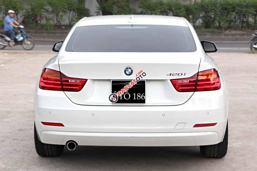 Cần bán xe BMW 4 Series 420i coupe sản xuất 2014, màu trắng, nhập khẩu nguyên chiếc-5