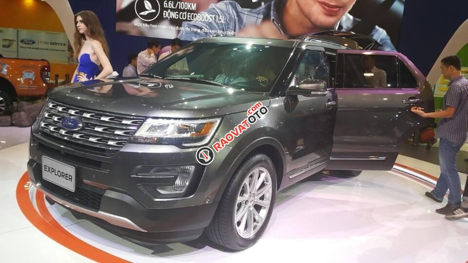 Bán Ford Explorer giá tốt nhất thị trường, hỗ trợ trả góp 85%, lãi suất ưu đãi 0,6%-6