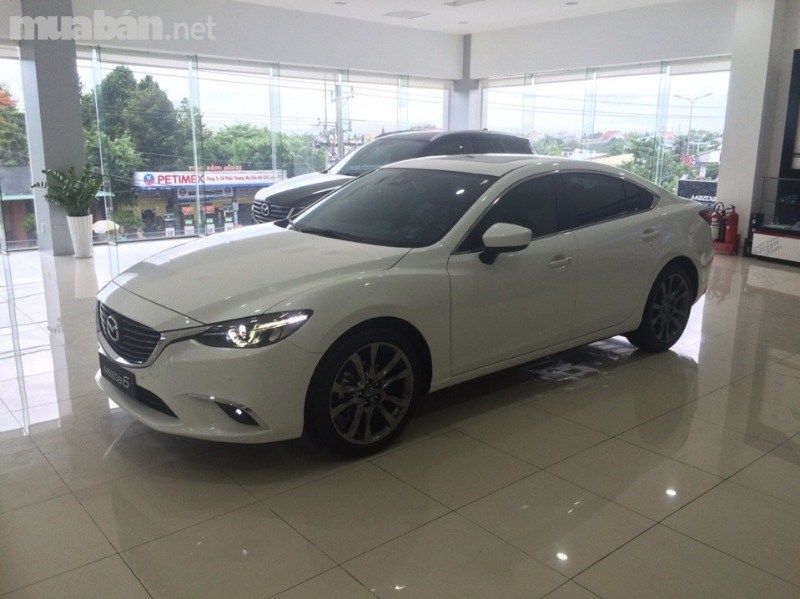 Bán ô tô Mazda 6 đời 2016, màu trắng, xe nhập-0