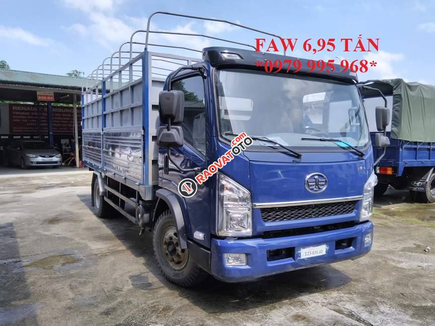 Bán xe tải Faw 6,95 tấn, thùng dài 5,1M, máy khỏe, giá rẻ, liên hệ 0979 995 968-3