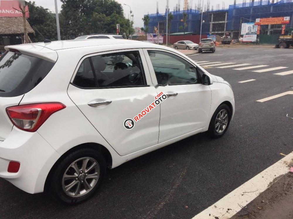 Bán Hyundai Grand i10 1.0 MT đời 2015, màu trắng, xe nhập số sàn, 338tr-3